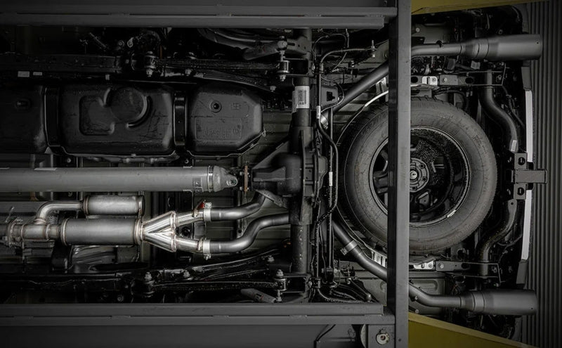 

Magnaflow 19685 - MAG19685 - Magnaflow 25+ Ram 1500 I6 3.0L SPEQ Series Black Coated Cat-Back Performance Exhaust System - Shipped in Europe - Tuningsupply.com
