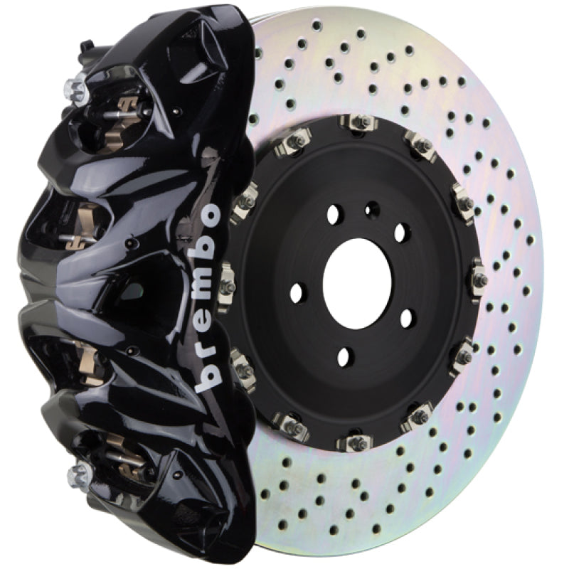 

Brembo 1Q1.9623A1 - BRB1Q1.9623A1 - Brembo 21+ Escalade Front GT BBK 8 Piston Cast 412x38 2pc Rotor Drilled-Black - Shipped in Europe - Tuningsupply.com
