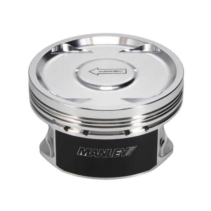 Manley Subaru EJ257 99.75mm +.25mm Bore 8.5:1 Dish Platinum Series Piston Set with Rings-tuningsupply.com