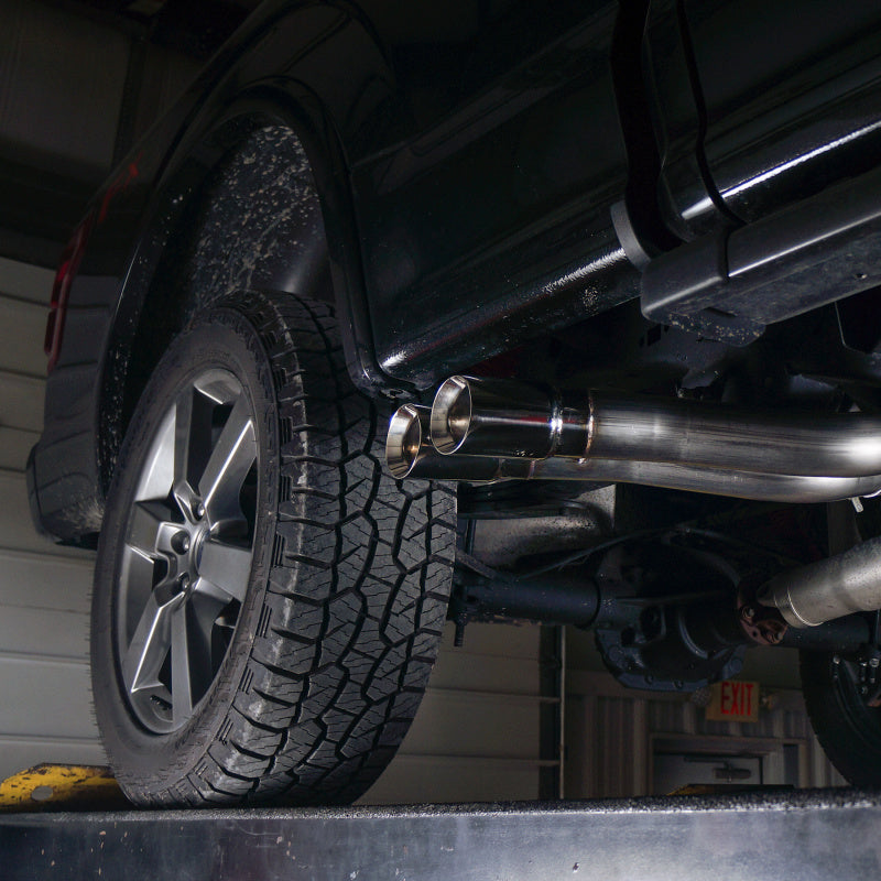 

Stainless Works FT15CBFT - SSWFT15CBFT - Stainless Works 2015-18 F-150 Exhaust X-Pipe Resonator Muffler Exits In Front Of Passenger Rear Tire - Shipped in Europe - Tuningsupply.com
