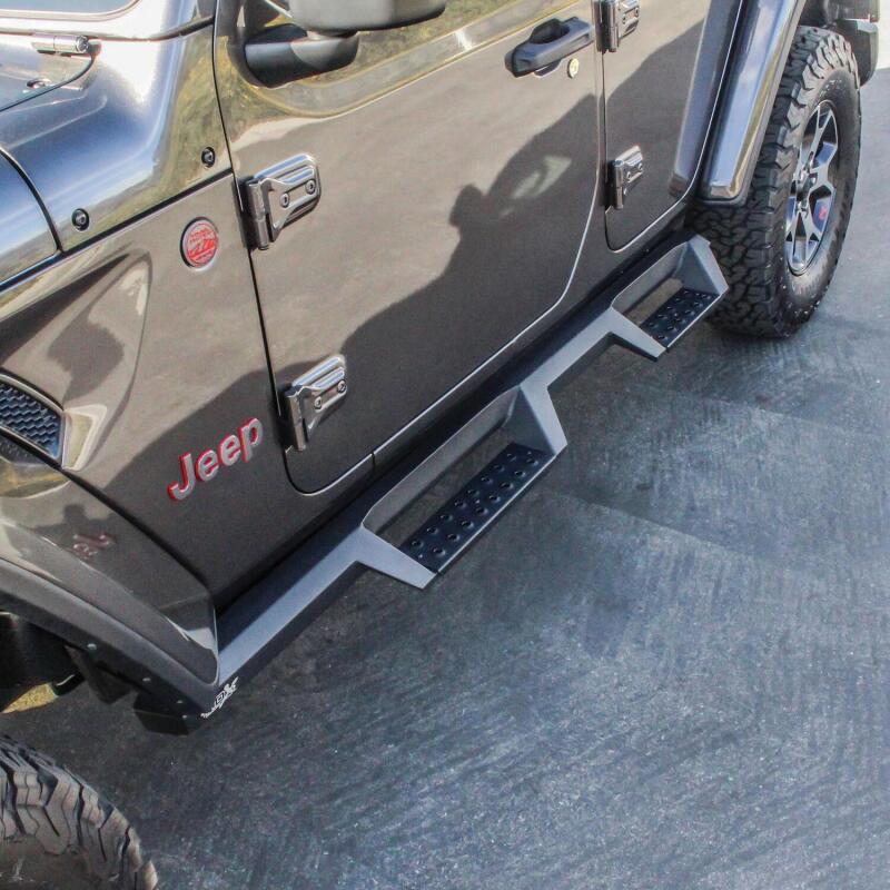 
  

Westin 56-14065 - WES56-14065 - Westin 18-20 Jeep Wrangler JL Unlimited 4DR HDX Drop Nerf Step Bars - Textured Black - Shipped in Europe - Tuningsupply.com

