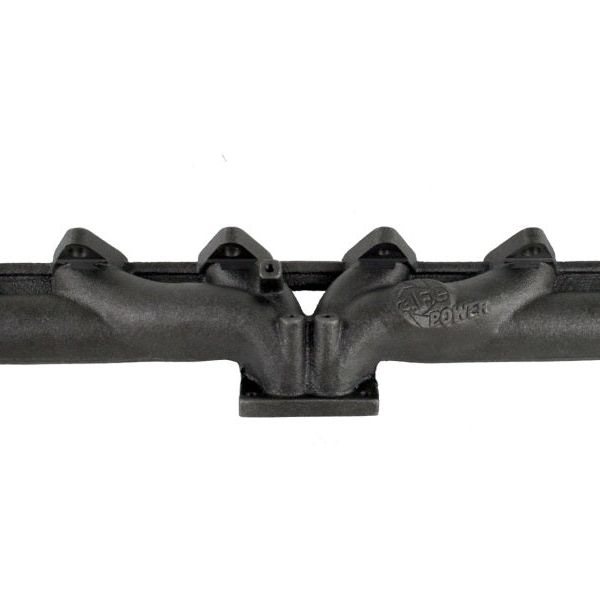 aFe Power BladeRunner Ductile Iron Exhaust Manifold 98.5-02 Dodge Diesel Trucks L6-5.9L (td)-tuningsupply.com