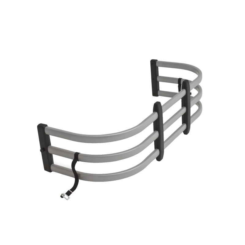 AMP Research 2007-2017 Chevrolet Silverado Standard Bed Bedxtender - Silver-tuningsupply.com