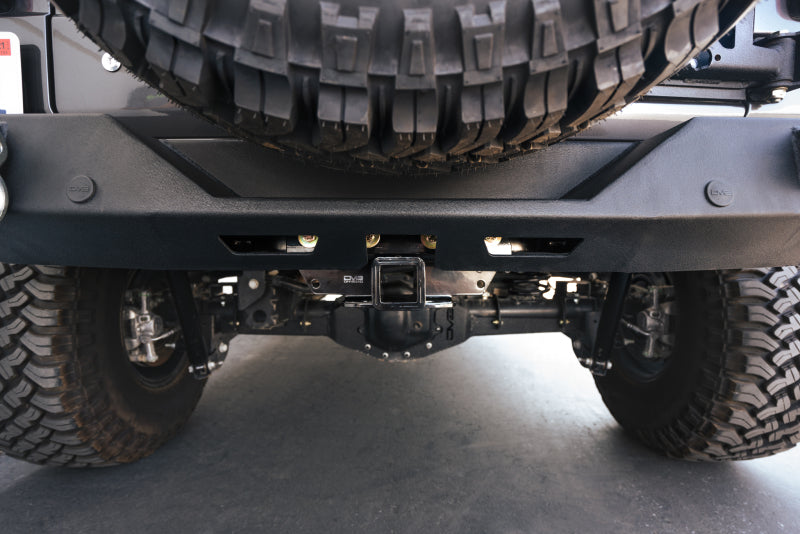 DV8 Offroad 07-21 Jeep Wrangler (JK/JL) Bolt-On Hitch w/o Lights-tuningsupply.com