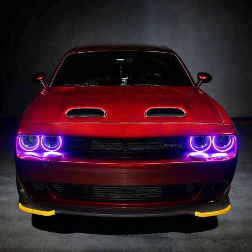 Oracle 15-21 Dodge Challenger Dynamic Surface Mount Headlight Halo Kit - ColorSHIFT - Dynamic-Fog Lights-ORACLE Lighting-ORL3990-332-SMINKpower Performance Parts