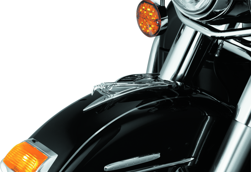 Kuryakyn Deco Eagle Fender Ornament 01-22 Honda GL1800 Chrome-tuningsupply.com