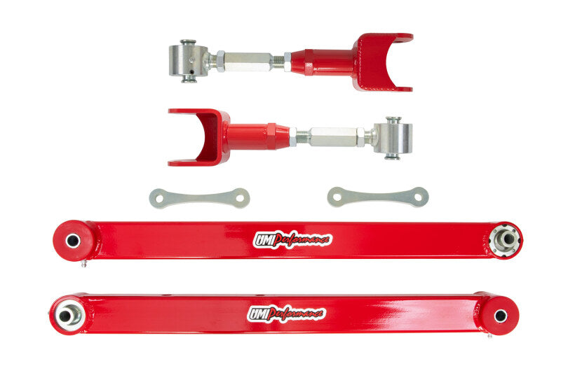 

UMI Performance 362224-R - UMI362224-R - UMI 78-96 GM B-Body Trailing Arm Kit - Red - Shipped in Europe - Tuningsupply.com
