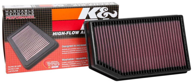 

K&N Engineering 33-5076 - KNN33-5076 - K&N 2018 Jeep Wrangler JL 2.0L/3.6L F/I Drop In Air Filter - Shipped in Europe - Tuningsupply.com
