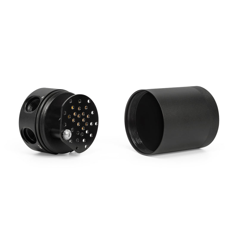

Mishimoto MMBCC-F27T-18SBE - MISMMBCC-F27T-18SBE - Mishimoto 18+ Ford F-150 2.7L EcoBoost Baffled Oil Catch Can Kit - Clear - Shipped in Europe - Tuningsupply.com

