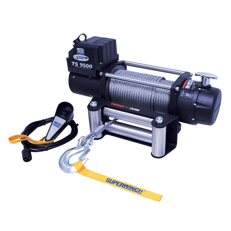 

Superwinch  - SUW1595200 - Superwinch 9500 LBS 12V DC 11/32in x 95ft Steel Rope Tiger Shark 9500 Winch - Shipped in Europe - Tuningsupply.com
