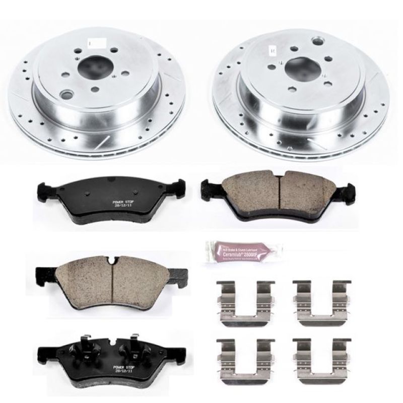 

PowerStop K5883 - PSBK5883 - Power Stop 13-16 Scion FR-S Rear Z23 Evolution Sport Brake Kit - Shipped in Europe - Tuningsupply.com
