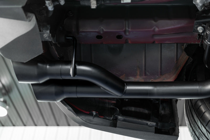 MBRP 18-20 Ford Mustang GT 2.5in T304 Non Active Dual Axle Back Exhaust System - 4in Dual Wall Tips-tuningsupply.com