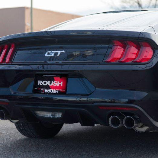 Roush 2018-2024 Ford Mustang 5.0L V8 Cat-Back Exhaust Kit (Fastback Only)