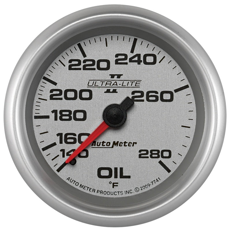 
  

AutoMeter 7741 - ATM7741 - AutoMeter Gauge Oil Temp 2-5/8in. 140-280 Deg. F Mechanical Ultra-Lite II - Shipped in Europe - Tuningsupply.com

