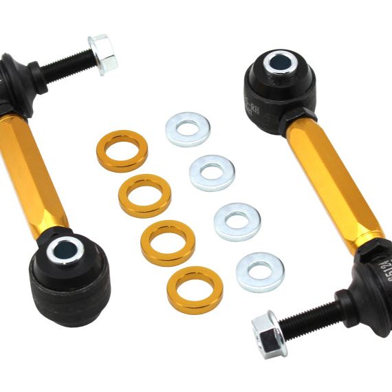 Whiteline 12-19 BMW 118i/120i Rear Swaybar End Link Kit-Sway Bar Endlinks-Whiteline-WHLKLC233-SMINKpower Performance Parts