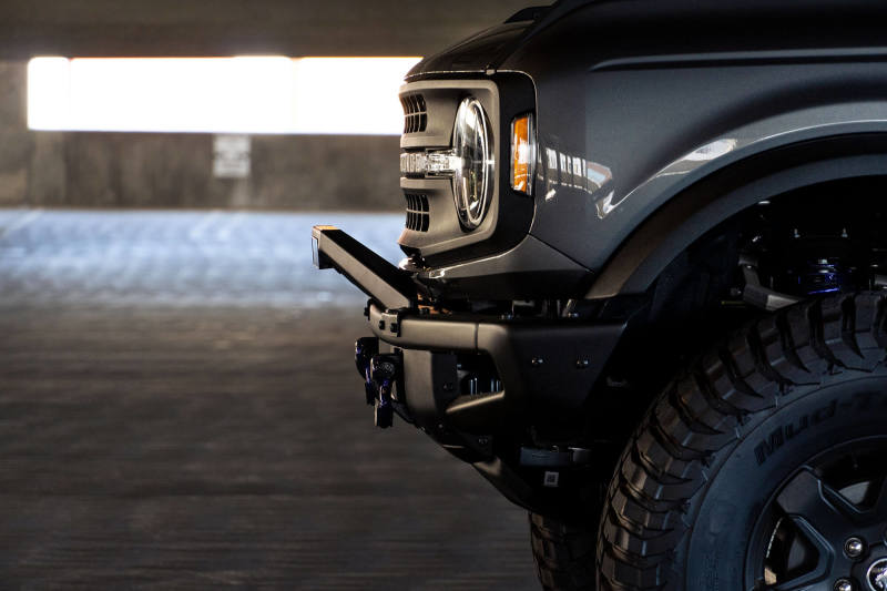 DV8 Offroad 21-22 Ford Bronco Factory Modular Front Bumper Bull Bar-tuningsupply.com