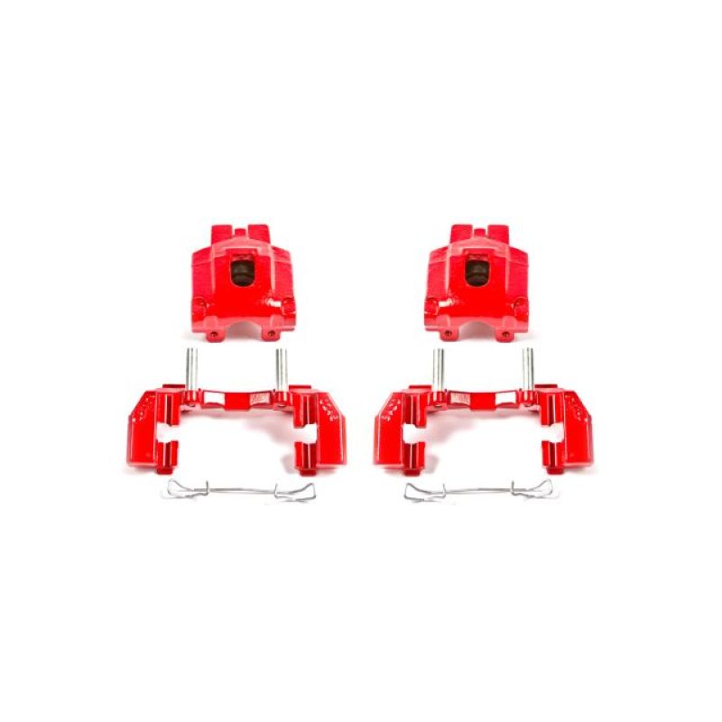 

PowerStop S4818 - PSBS4818 - Power Stop 99-04 Jeep Grand Cherokee Rear Red Calipers w/Brackets - Pair - Shipped in Europe - Tuningsupply.com
