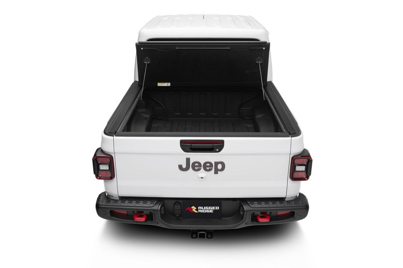 

Rugged Ridge 13550.24 - RUG13550.24 - Rugged Ridge Armis Hard Folding With LINE-X Bed Cover 2020 JT - Shipped in Europe - Tuningsupply.com
