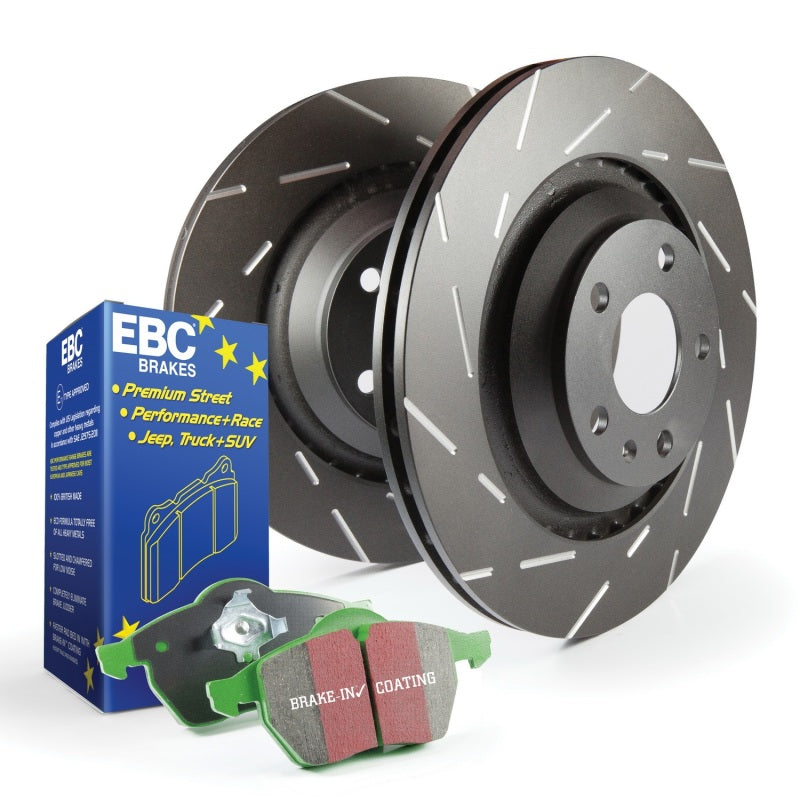 
  

EBC  - EBCS2KF1774 - EBC S2 Kits Greenstuff Pads and USR Rotors - Shipped in Europe - Tuningsupply.com


