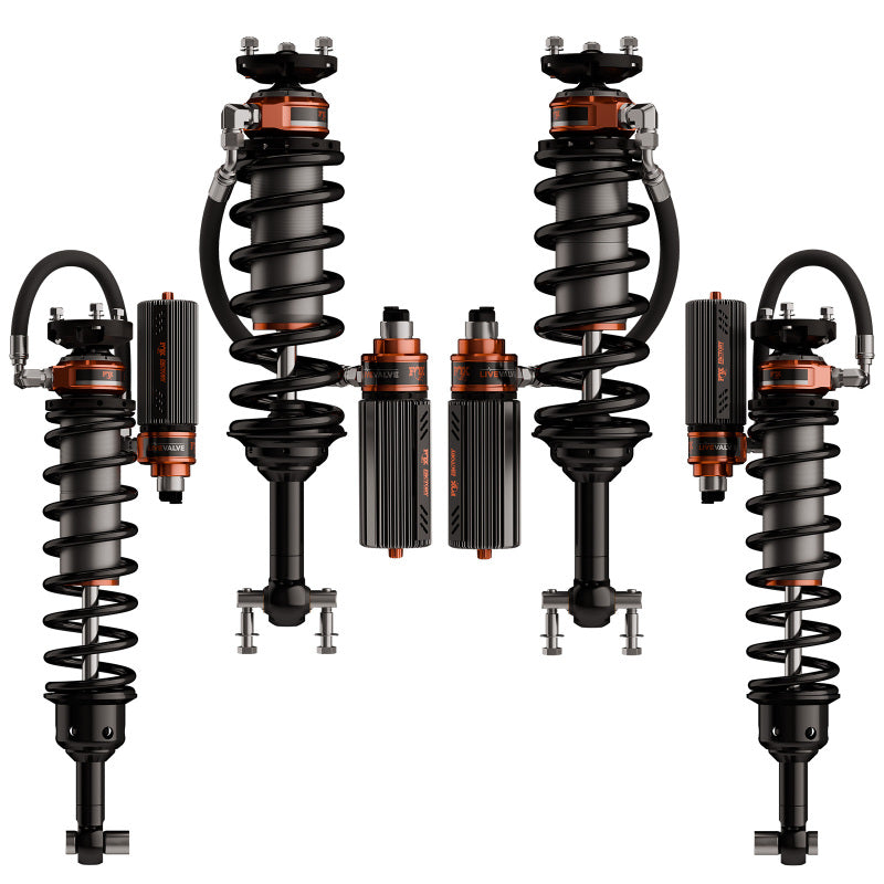 
  

FOX  - FOX883-06-249 - Fox 2021+ Ford Bronco 3.2 Factory Race Live Valve Coilover Kit (Connected Suspension) - Shipped in Europe - Tuningsupply.com

