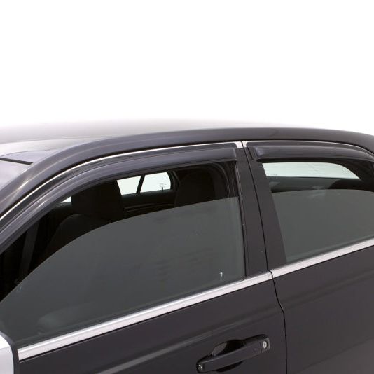 AVS 11-18 Chrysler 300 Ventvisor Outside Mount Window Deflectors 4pc - Smoke-tuningsupply.com