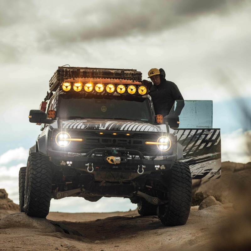 KC HiLiTES Gravity Titan LED Light Bar - 50in. (8-Light)-tuningsupply.com