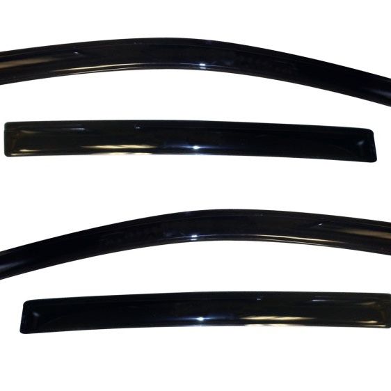 AVS 12-18 Chevy Sonic Hatch (5 Door) Ventvisor Outside Mount Window Deflectors 4pc - Smoke-tuningsupply.com