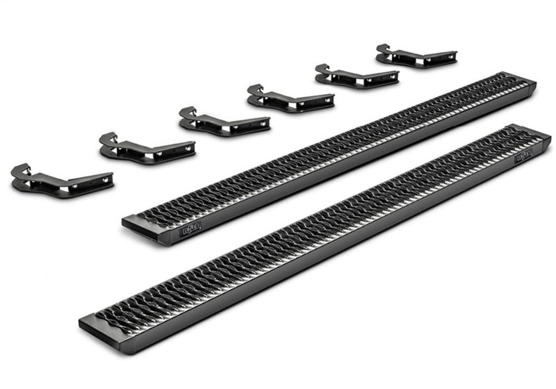 N-Fab Growler Fleet 15-19 Ford F-150 17-19 F-250/F-350 Superduty Reg Cab - Cab Length - Tex. Black-tuningsupply.com