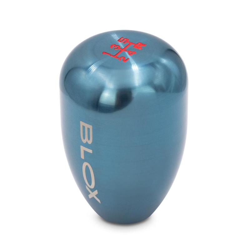 BLOX Racing 6-Speed Billet Shift Knob - Torch Blue 10x1.5mm-tuningsupply.com