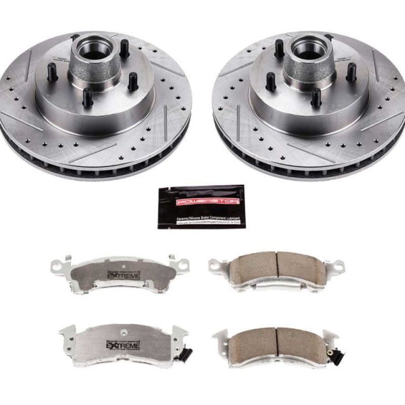 

PowerStop K4539-26 - PSBK4539-26 - Power Stop 71-73 Buick Centurion Front Z26 Street Warrior Brake Kit - Shipped in Europe - Tuningsupply.com
