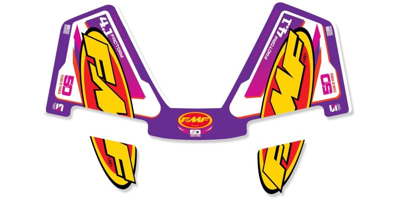 

FMF Racing 014855 - FMF014855 - FMF Racing Retro Yamaha Factory 4.1 RCT Replacement Wrap Decal - Shipped in Europe - Tuningsupply.com
