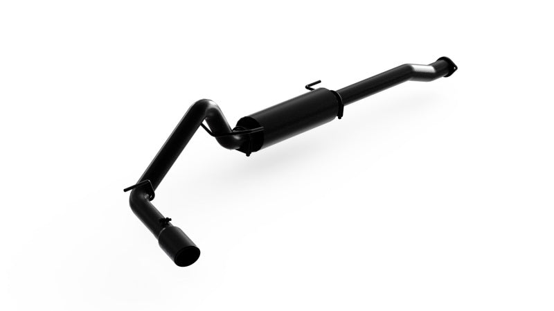 MBRP 2016 Toyota Tacoma 3.5L Cat Back Single Side Exit Black Exhaust System-tuningsupply.com