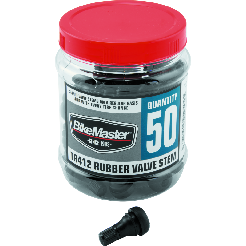 BikeMaster Valve Stem TR412 Rubber Tub/51-tuningsupply.com