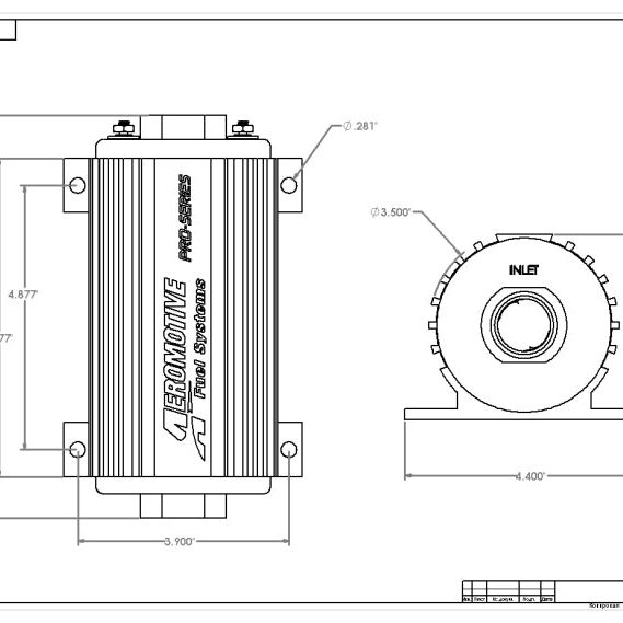 Aeromotive Pro-Series Fuel Pump - EFI or Carbureted Applications-tuningsupply.com