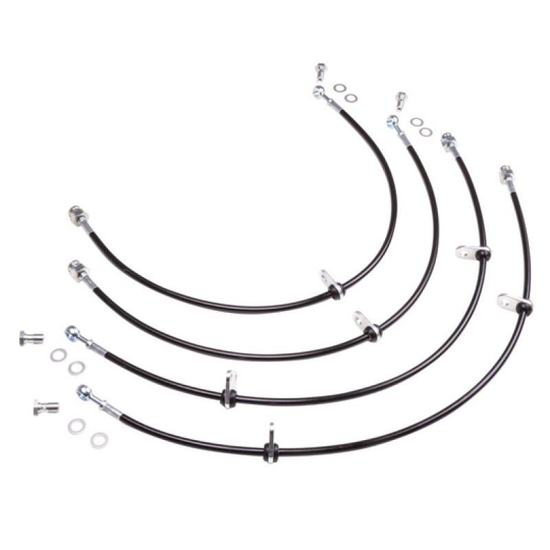 Chase Bays 90-01 Acura Integra (w/Rear Disc) Caliper Brake Lines - Front & Rear Lines-tuningsupply.com