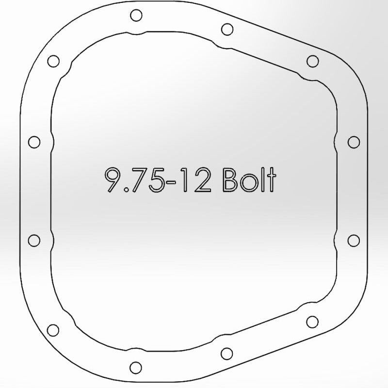 aFe Power Rear Differential Cover (Machined) 12 Bolt 9.75in 11-13 Ford F-150 EcoBoost V6 3.5L (TT)-tuningsupply.com