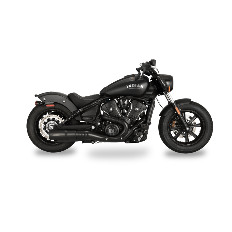 

Vance and Hines 48627 - VAH48627 - Vance & Hines 2025 Indian Scout Hi-Output Black Slip-On Exhaust - Shipped in Europe - Tuningsupply.com
