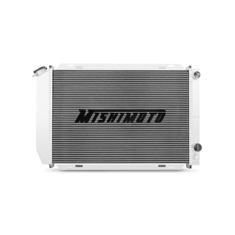 Mishimoto 79-93 Ford Mustang Dual Pass Manual Aluminum Radiator-tuningsupply.com