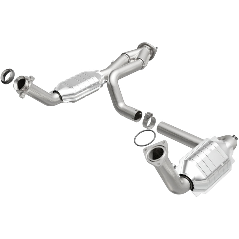 

Magnaflow 51097 - MAG51097 - MagnaFlow DF Cat. Conv 02-06 Cadillac Truck. 8 5.3L Dual Conv. Y-Pipe Assy 2wd/Chevy Truck 99-07 - Shipped in Europe - Tuningsupply.com
