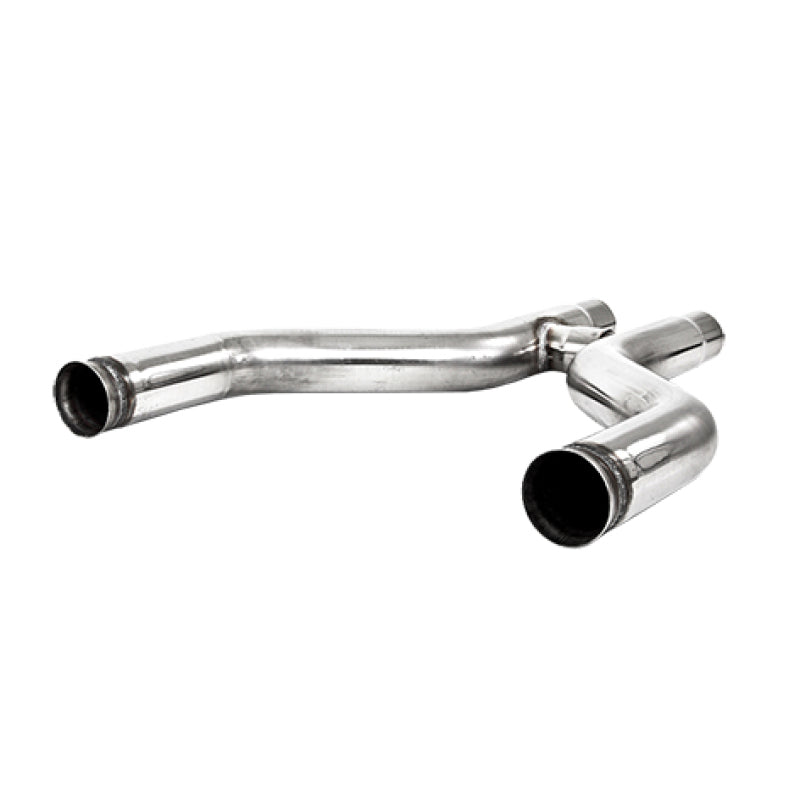 MBRP 11-14 Ford Mustang GT 5.0L 3in H-Pipe T409 Exhaust System *Use w/ Factory Cats*-tuningsupply.com