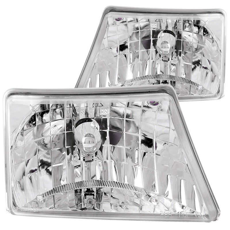 
  

ANZO 111037 - ANZ111037 - ANZO 1998-2000 Ford Ranger Crystal Headlights Chrome - Shipped in Europe - Tuningsupply.com

