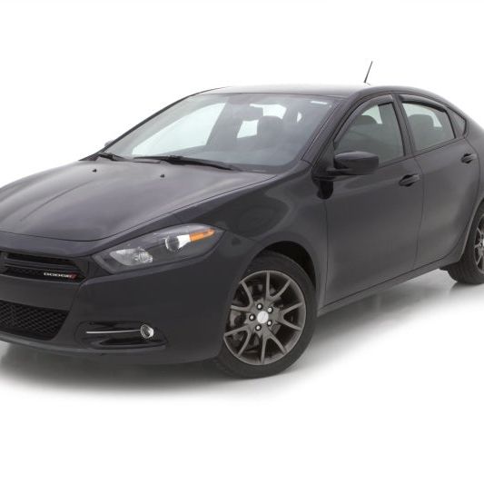 AVS 13-16 Dodge Dart Ventvisor In-Channel Front & Rear Window Deflectors 4pc - Smoke-tuningsupply.com