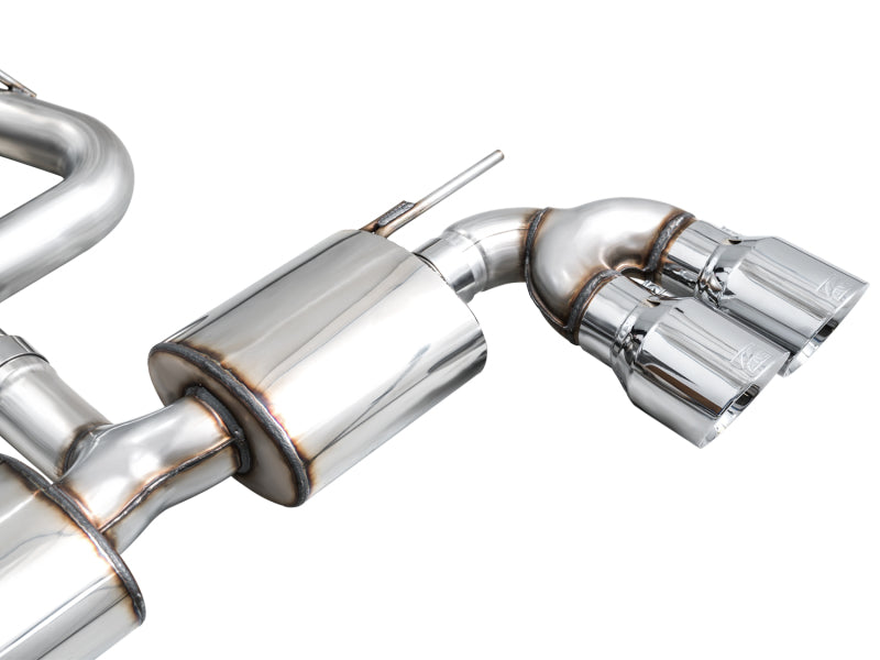 

AWE Tuning 3015-42658 - AWE3015-42658 - AWE MK8 Volkswagen Golf R 3in Touring Edition Quad Exhaust - Chrome Silver Tips - Shipped in Europe - Tuningsupply.com
