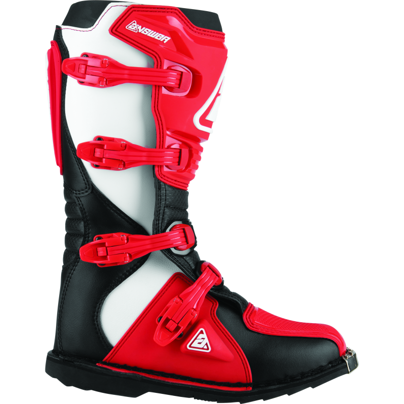 Answer AR1 Boot Black/Red Size - 7-tuningsupply.com