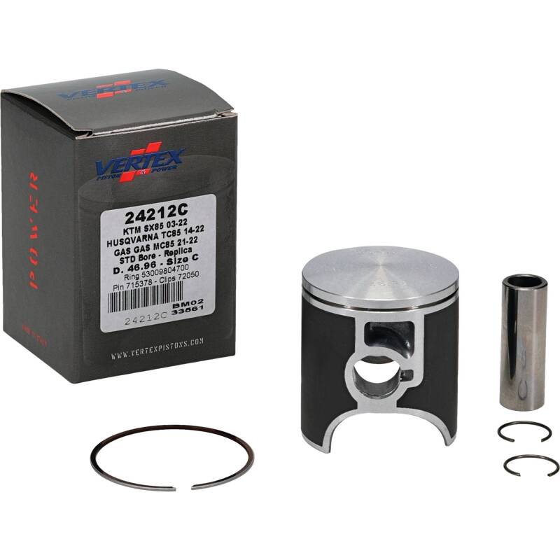

Vertex Pistons 24212C - VEP24212C - Vertex Pistons 03-24 85 SX/13-24 85 SX BW/13-14 85 SXS Cast Replica Piston Kit - Shipped in Europe - Tuningsupply.com
