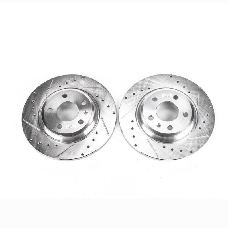 Power Stop 09-19 Audi A4 Evolution Rotors percés et fendus - Paire