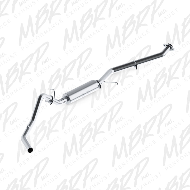 MBRP 2003-2007 Chev/GMC 1500 Classic 4.8/5.3L EC/CC-SB Cat Back Single Side AL P Series Exhaust-tuningsupply.com