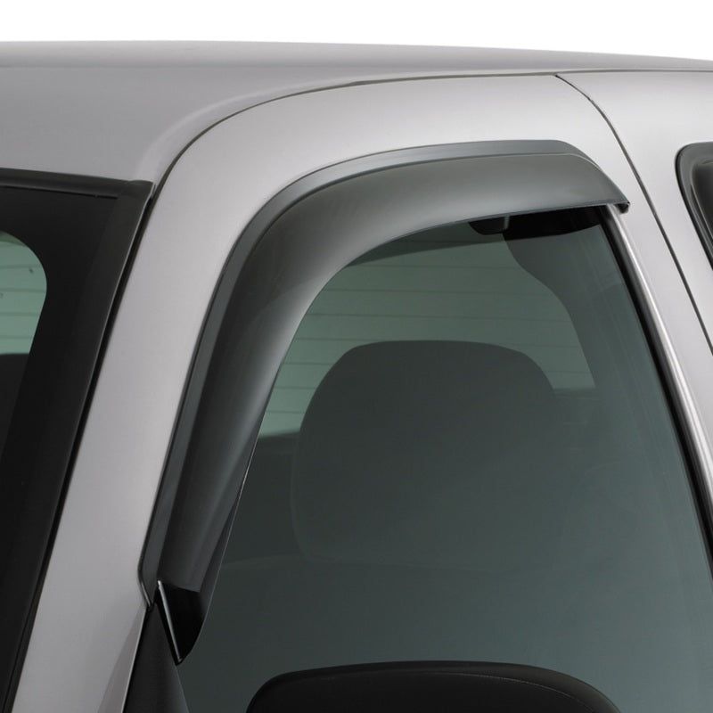 AVS 12-14 Ford Mustang Ventvisor Outside Mount Window Deflectors 2pc - Smoke-tuningsupply.com