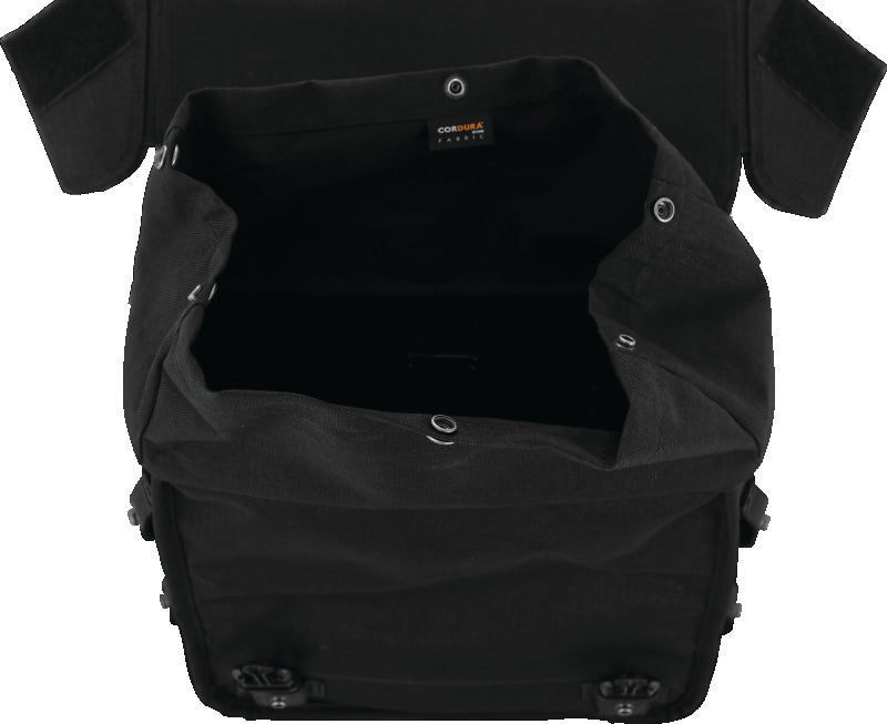

Burly Brand B15-1002B - BURB15-1002B - Burly Brand Throw-over Saddlebag - Black - Shipped in Europe - Tuningsupply.com
