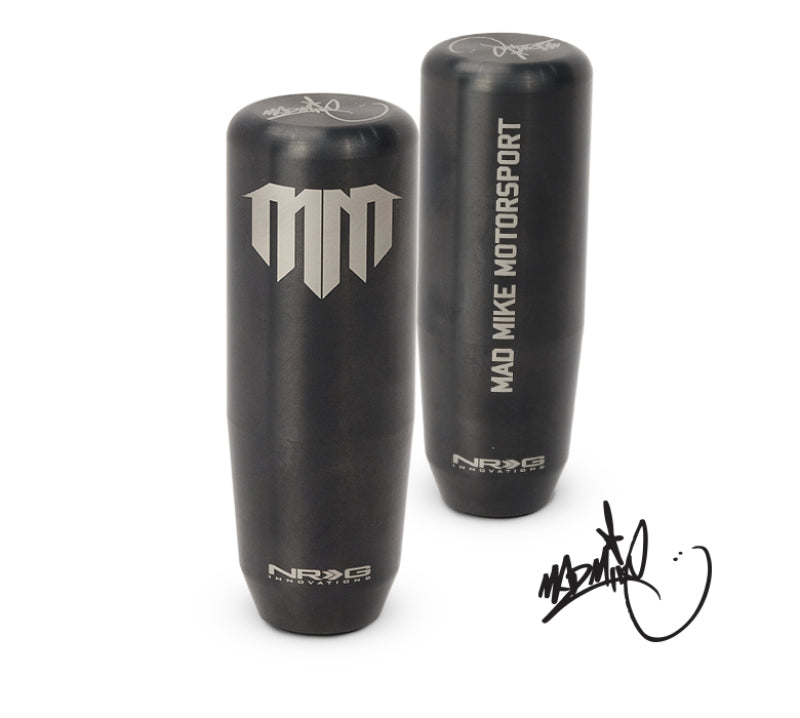

NRG SK-450BC-MM - NRGSK-450BC-MM - NRG Universal Shift Knob - Heavy Weight - Mad Mike Signature Short Shifter - Black Chrome - Shipped in Europe - Tuningsupply.com
